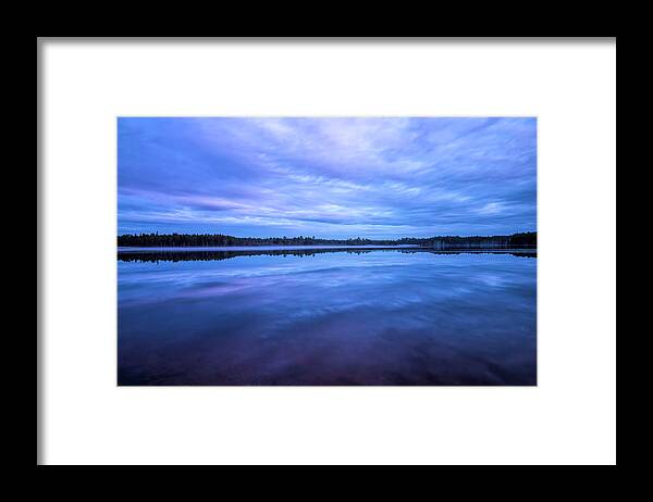 New Jersey Framed Print featuring the photograph Chatsworth Lake at Dawn by Kristia Adams