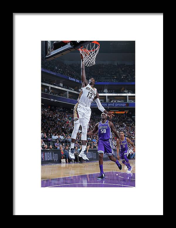 Nba Pro Basketball Framed Print featuring the photograph Cheick Diallo by Rocky Widner