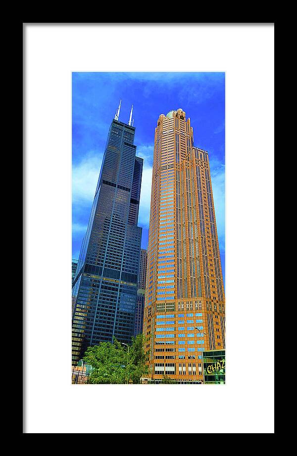 Chicago Framed Print featuring the photograph Chicago 33 by CHAZ Daugherty