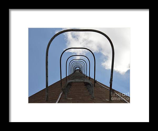 Chimney Framed Print featuring the photograph Chimney by Thomas Schroeder