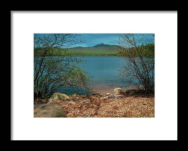 Chocoruainthespringtime Framed Print featuring the photograph Chocorua in the Springtime by Vicky Edgerly