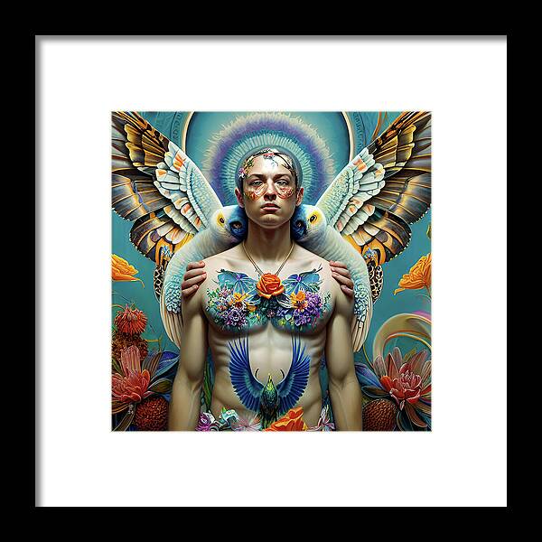Surreal Framed Print featuring the digital art Chosen by Jim Pavelle