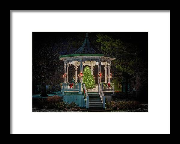Christmas Framed Print featuring the photograph Christmas in Hoopes Park by Rod Best