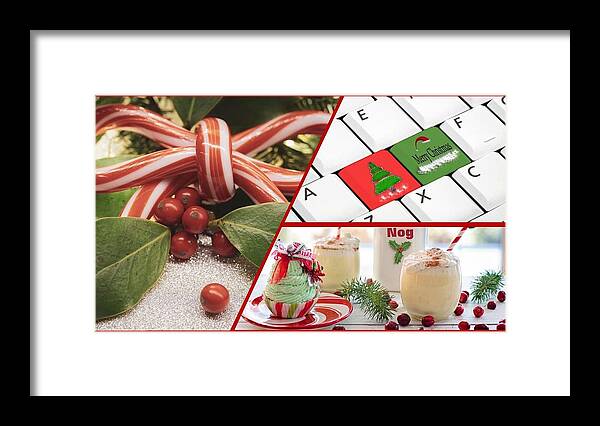 Merry Christmas Framed Print featuring the photograph Christmas Sweets by Nancy Ayanna Wyatt