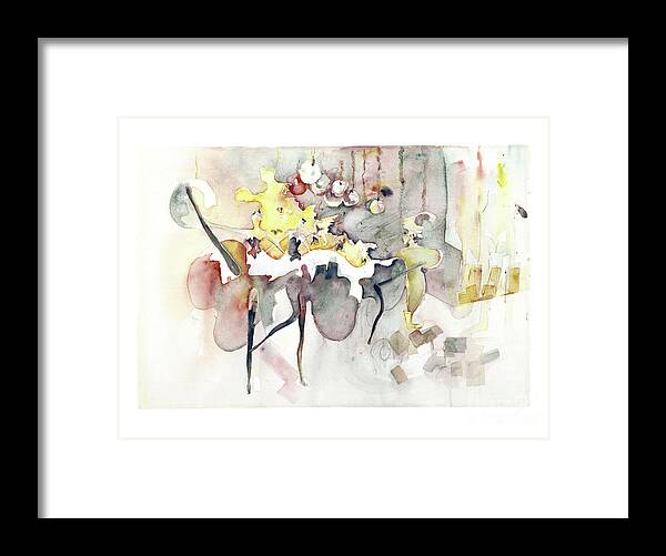 Can-can Dance Framed Print featuring the painting Cici by Cherie Salerno