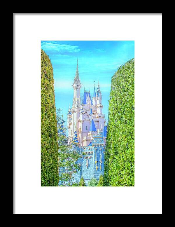Magic Kingdom Framed Print featuring the photograph Cinderella Castle Revealed by Mark Andrew Thomas