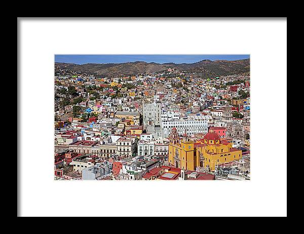 17th Century Framed Print featuring the photograph City Guanajuato, Mexico by Arterra Picture Library