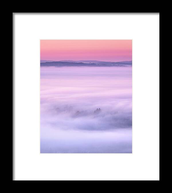 Fog Framed Print featuring the photograph City of Fog by Shelby Erickson