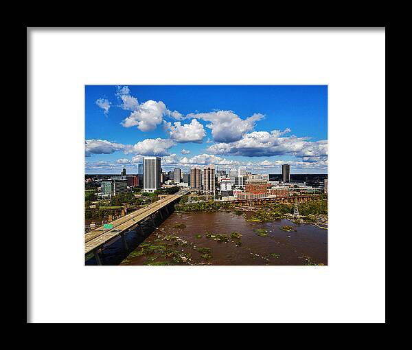  Framed Print featuring the photograph City of Richmond by Stephen Dorton