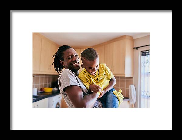 Young Men Framed Print featuring the photograph Cleaning time doesn't have to be all boring by Moyo Studio
