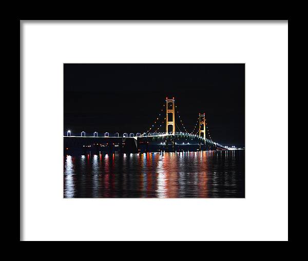 Michigan Framed Print featuring the photograph Clear July Night by Keith Stokes