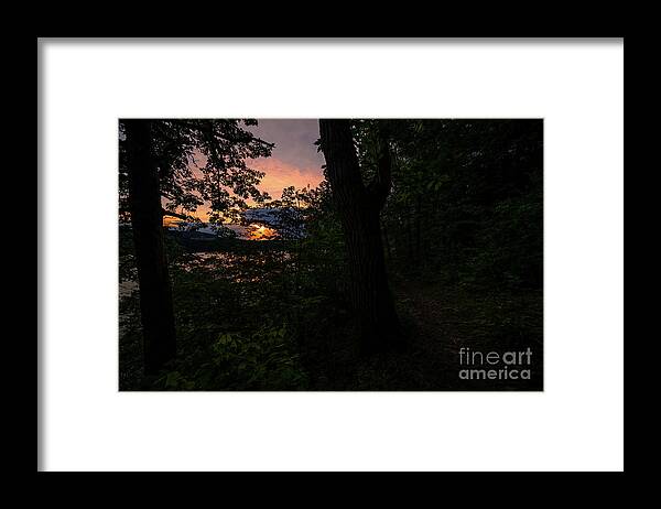2020 Framed Print featuring the photograph Close to Sunset by Stef Ko
