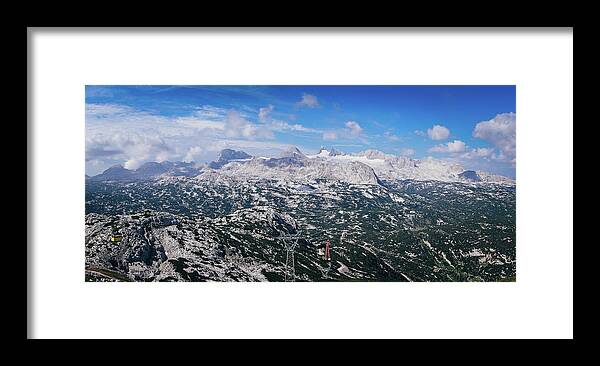 View Framed Print featuring the photograph Hoher Dachstein by Vaclav Sonnek