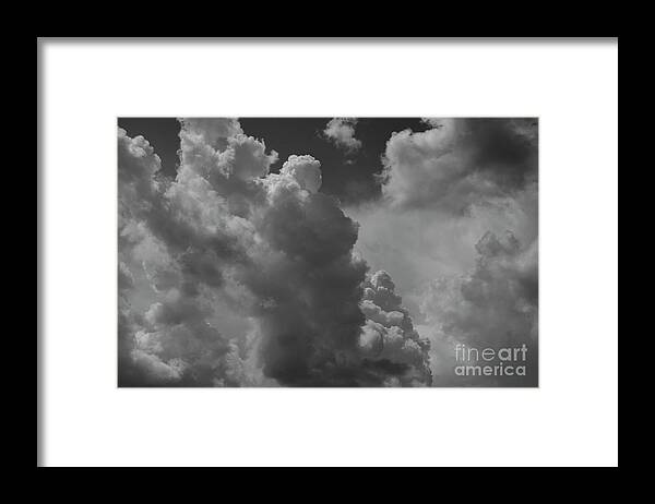 4120 Framed Print featuring the photograph Clouds liv by FineArtRoyal Joshua Mimbs