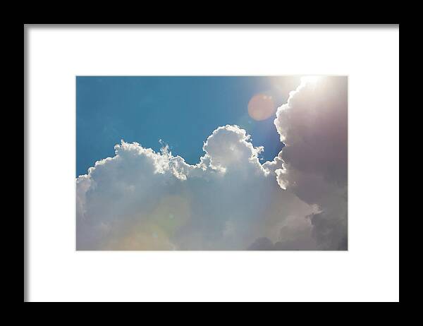 Clouds Framed Print featuring the photograph Clouds_6364 by Rocco Leone