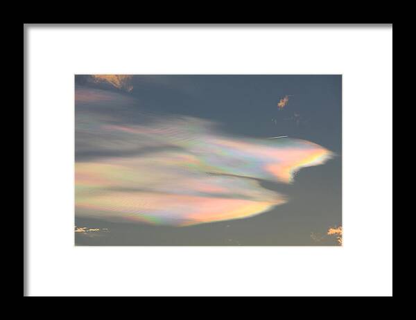 Outdoors Framed Print featuring the photograph Cloudy phenomenon by Carma Huber
