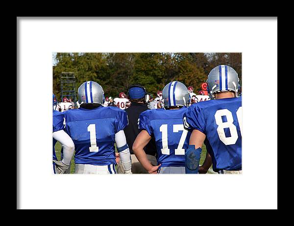 Helmet Framed Print featuring the photograph Coaching by Jpbcpa