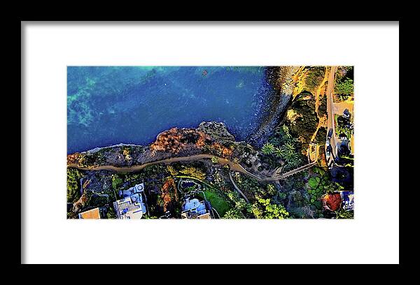 Walk Framed Print featuring the photograph Coast Walk Trail - La Jolla by Russ Harris