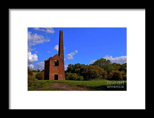 Outdoor Framed Print featuring the photograph Cobbs Engine House by Stephen Melia