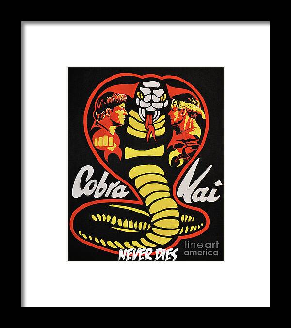 Cobra Kai Never Dies Art Print by James Holko - Fine Art America