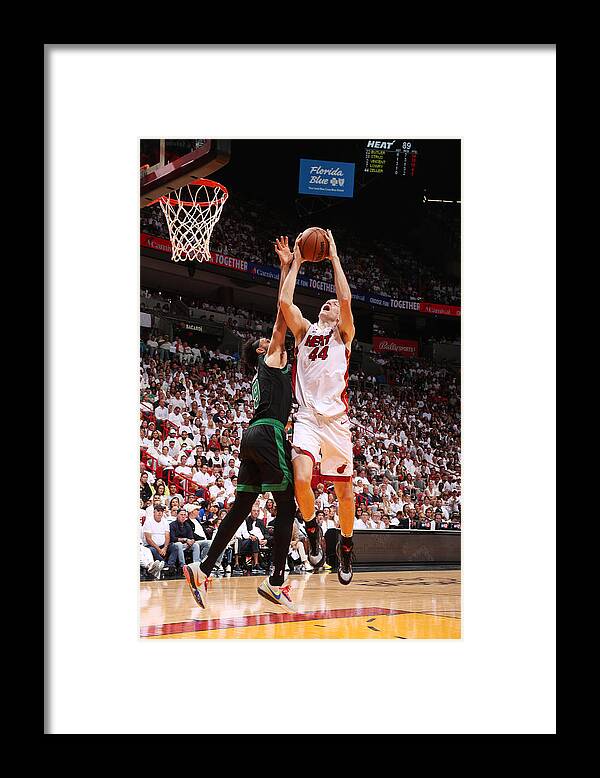 Playoffs Framed Print featuring the photograph Cody Zeller by Issac Baldizon