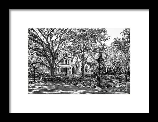 College Of Charleston Framed Print featuring the photograph College of Charleston Sottile House by University Icons