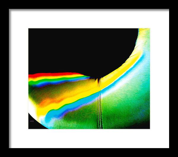 Viva Framed Print featuring the photograph Come-Sit In My Rainbow by VIVA Anderson