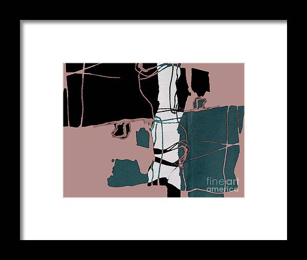 Contemporary Art Framed Print featuring the digital art Confinement by Jeremiah Ray
