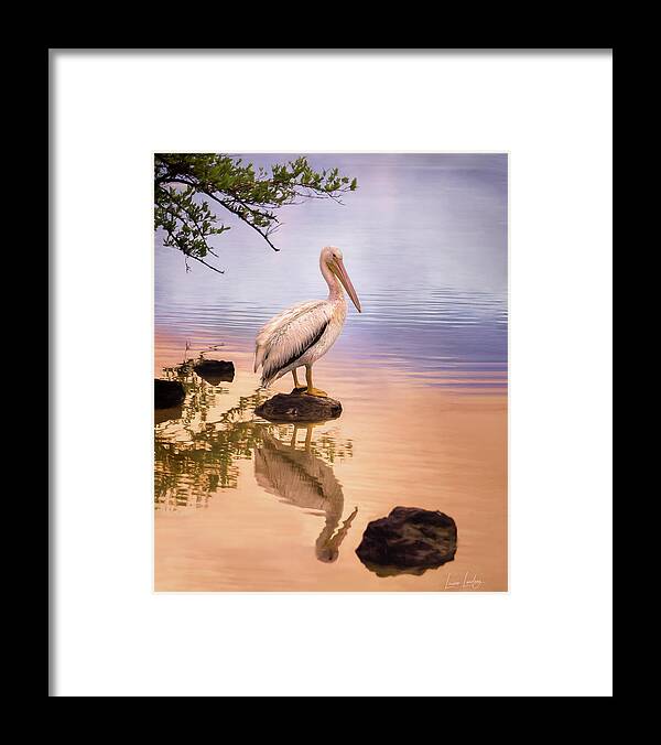 2/2/16 Framed Print featuring the photograph Reflection At Sunrise by Louise Lindsay