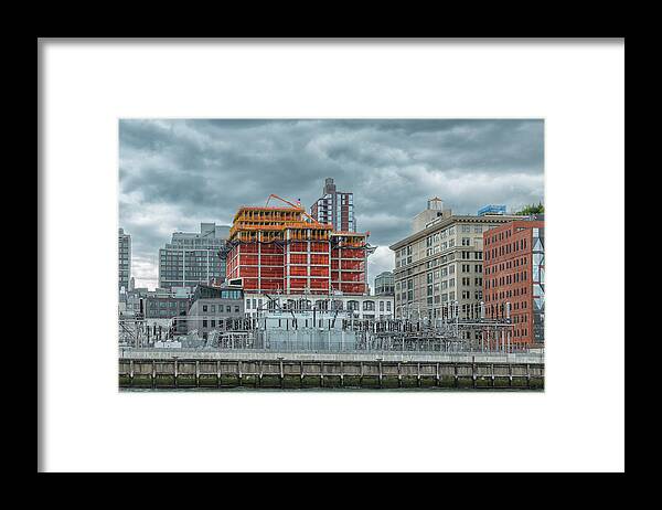 Dumbo Framed Print featuring the photograph Construction Continues in DUMBO by Cate Franklyn