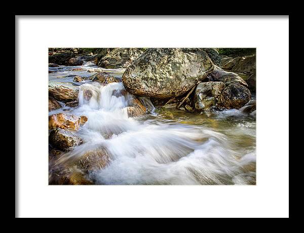 Sierra City Framed Print featuring the photograph Cool Stream by Gary Geddes