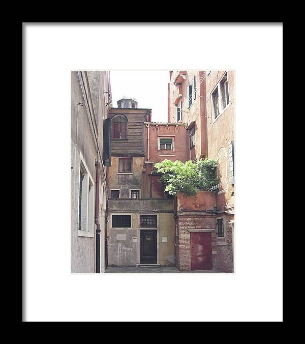 Venice Framed Print featuring the photograph Corner of Venice by Lupen Grainne