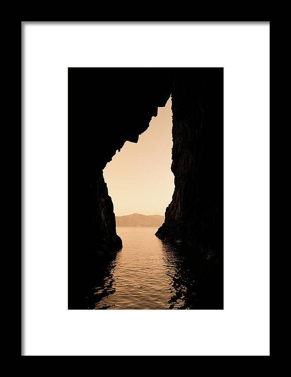 Corsica Framed Print featuring the photograph Corsica by Philippe Sainte-Laudy