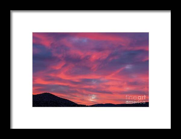 Landscape Framed Print featuring the photograph Cosmic Sky by Seth Betterly