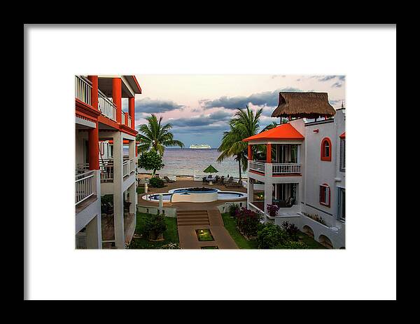Cozumel Framed Print featuring the photograph Cozumel Cruise Dream Vacation by Peter Herman