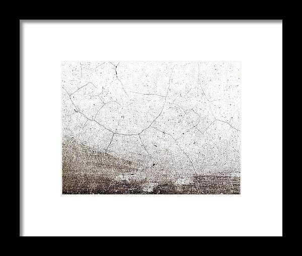 Architecture Framed Print featuring the photograph Cracked Wall by Eena Bo