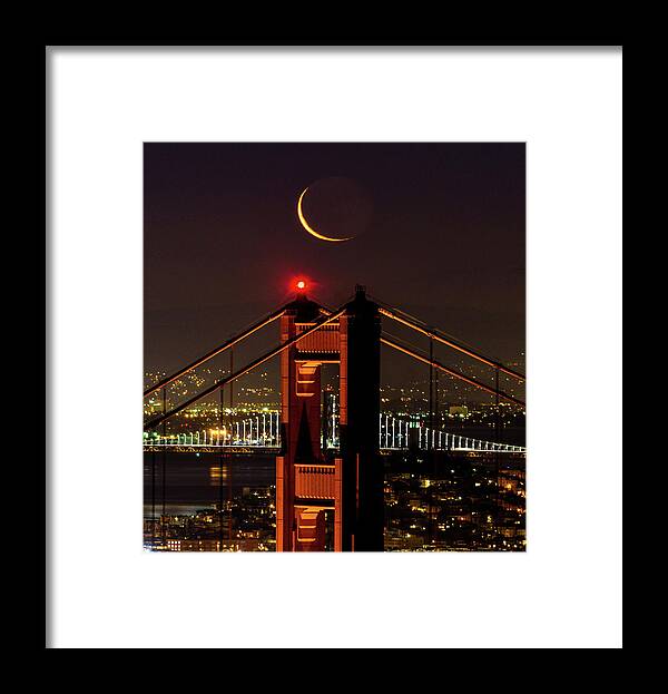  Framed Print featuring the photograph Crescent Lineup by Louis Raphael