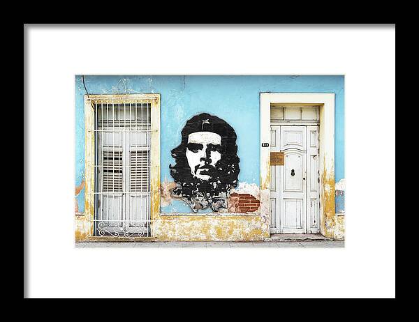 Photography Framed Print featuring the photograph Cuba Fuerte Collection - Cuban House by Philippe HUGONNARD