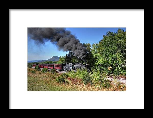Fine Art Framed Print featuring the photograph Cumbres Toltec Railroad II by Robert Harris