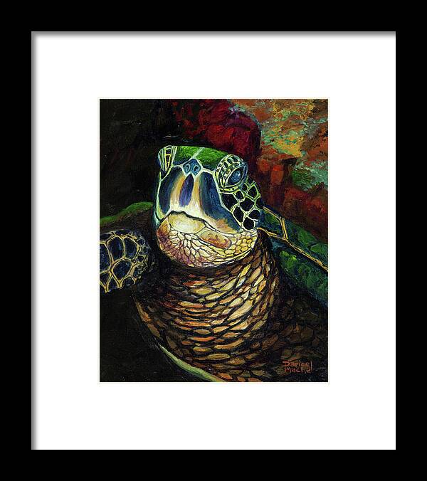 Animal Framed Print featuring the painting Curious by Darice Machel McGuire
