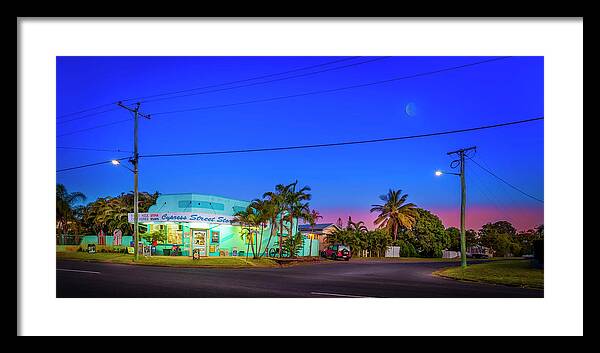 Torquay Framed Print featuring the photograph Cypress Street Store by Michael Lees