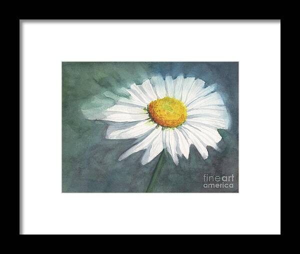 Daisy Framed Print featuring the painting Daisy by Vicki B Littell