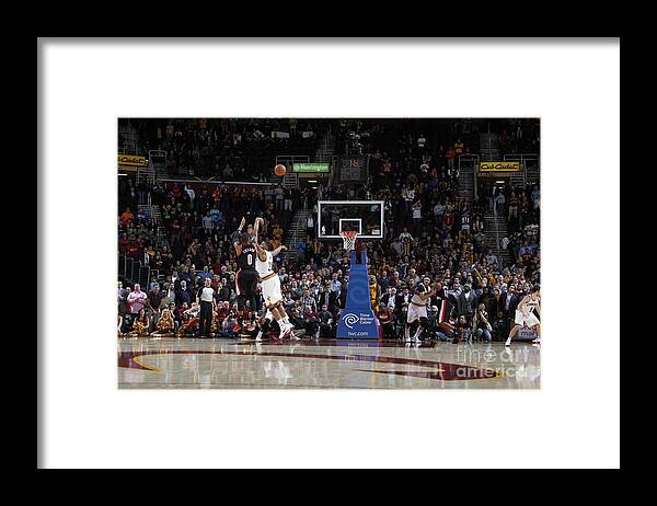 Nba Pro Basketball Framed Print featuring the photograph Damian Lillard by Gregory Shamus