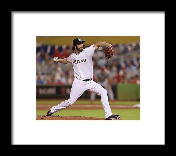 People Framed Print featuring the photograph Dan Haren by Rob Foldy