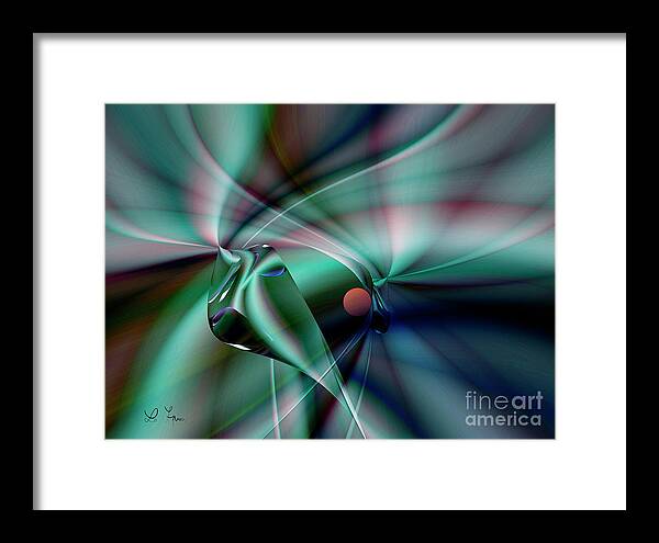 Dance Framed Print featuring the digital art Dance without music by Leo Symon
