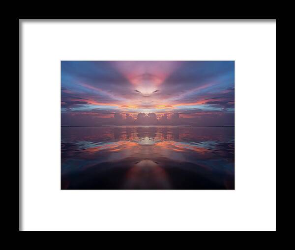 From My Kayak Framed Print featuring the photograph Dancing Spirit of Florida Bay by Louise Lindsay