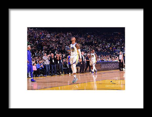D'angelo Russell Framed Print featuring the photograph D'angelo Russell by Noah Graham