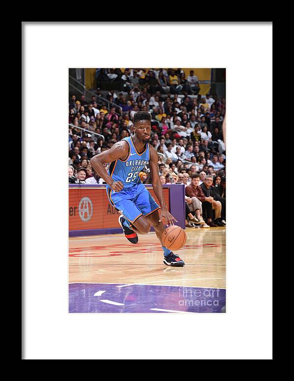 Nba Pro Basketball Framed Print featuring the photograph Daniel Hamilton by Andrew D. Bernstein