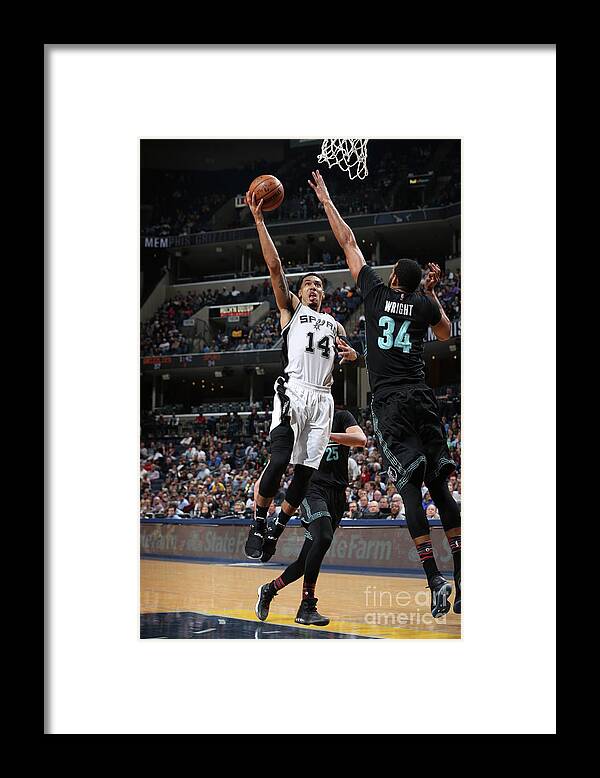 Nba Pro Basketball Framed Print featuring the photograph Danny Green by Joe Murphy
