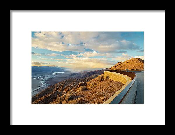 Nature Framed Print featuring the photograph Dante's Viewing Area by Mike Lee